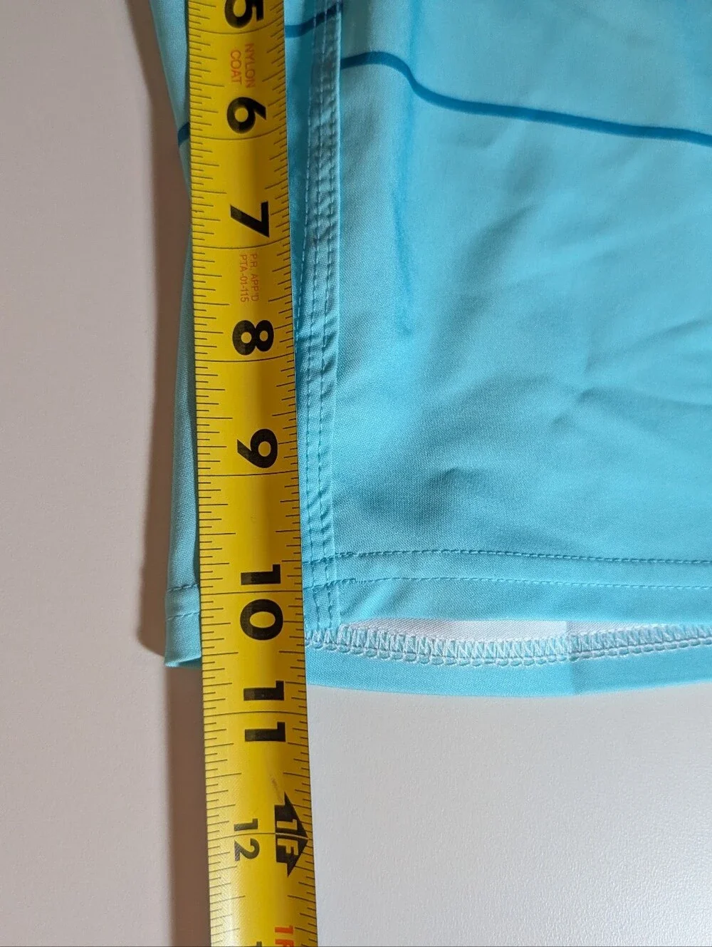 Oneill Mens Size 31 Black & Aqua Striped Hyperfreak Below The Knee Board Shorts